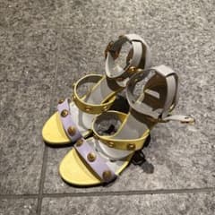 VERSACE スタッズストラップ　サンダル　マルチカラー　36のサムネイル