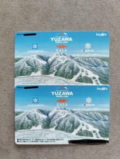 石打丸山スキー場 リフト券 2枚セットのサムネイル