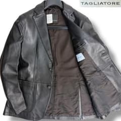J3005 新品 タリアトーレ CARSONラムレザーテーラードジャケット 50