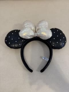 東京ディズニーリゾート カチューシャ ブラック キルティングのサムネイル