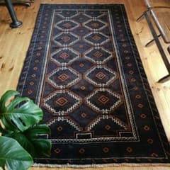 【セール対象】大判！ L197 トライバルラグ　アフガンラグ ヴィンテージラグ 大判サイズ】 L197 トライバルラグ アフガンラグ ヴィンテージ