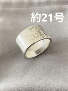 【美品】GUCCI グッチ ロゴ リング 約21号 925のサムネイル