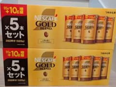 ネスカフェ ゴールドブレンド 詰め替え 95g+10g増量 5本×2箱 計10本