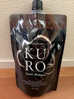 [未使用]VALANROSE KURO クリームシャンプーダークブラウン400gのサムネイル
