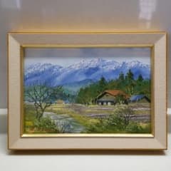 小山潔 作品 絵画 油彩 「奥信濃」 小山潔 作品 絵画 油彩 「奥信濃」 - メルカリ