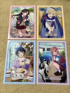彼女、お借りします クリアファイル 4種セット