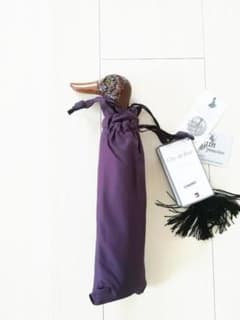 ☆超メルカリ市☆期間限定 Guy de jean 折畳み傘 雨/日傘：アヒル ☆超メルカリ市☆期間限定 Guy de jean 折畳み傘 雨/日傘：アヒル