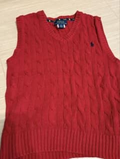 Polo Ralph Lauren ケーブルニットベスト サイズ6のサムネイル