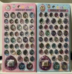たまごっち JEWELRY DROP 立体シール 2枚セットのサムネイル