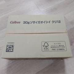 Calbee カルビー 素材がおいしい栗 30g×12のサムネイル