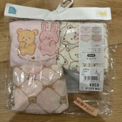 女の子向けショーツ3枚セット 100cmのサムネイル