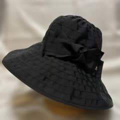 ランバン オン ブルー★遮光・UV・遮熱 広ツバ 畳める帽子 新品・未使用 ランバン オン ブルー☆遮光・UV・遮熱 広ツバ 畳める帽子 新品・未