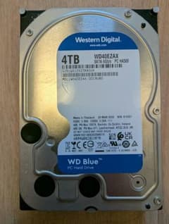 ほぼ新品158h】Western Digital 4TB HDD - メルカリ