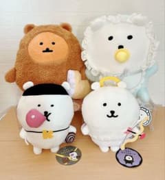 ナガノのくま&もぐコロ　ぬいぐるみセット