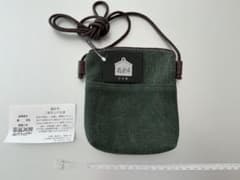 【新品未使用】蔵彩布（くらさいふ）帆布 サコッシュ カーキ 山形 寿々木のサムネイル