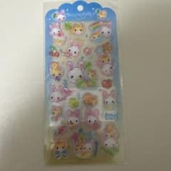 Drop jelly seal ふわふわラビちゃん　シールのサムネイル