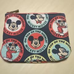 ミッキー ポケットティッシュケース付きポーチのサムネイル