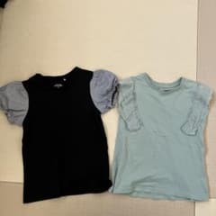 ELFINDOLL フリル袖 Tシャツ 130.140 2枚セットのサムネイル