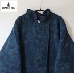 LONDON FOG ダークブルー 花柄 ジャンパーのサムネイル