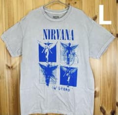 新品未使用 海外 NIRVANA Tシャツ L