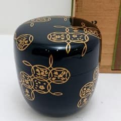 Y3031-7 茶道具 輪島塗 田崎昭一郎 四季七宝蒔絵 棗 共箱 ma ち - メルカリ