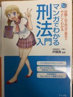 マンガでわかる刑法入門 試験に出る刑法の基本がやさしくわかるのサムネイル