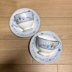 WEDGWOOD ティーカップ＆ソーサー 2客セットのサムネイル