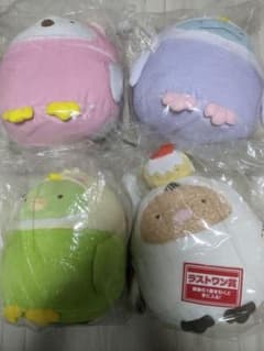 一番くじ　すみっコぐらし　ぬいぐるみ4体セットのサムネイル