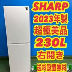 546 SHARP 2023年製 中型冷蔵庫 200L〜300L 超極美品 格安 - メルカリ