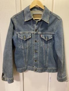 90s リーバイス 70505 4th 復刻 デニムジャケット 本革パッチのサムネイル