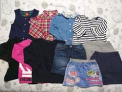 秋冬子供服 まとめ売り1 1点 女の子 110のサムネイル