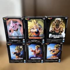 ドラゴンボールZ フィギュア 6点セット MATCH MAKERS
