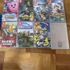 Nintendo Switch ソフト 9本セット まとめ売りのサムネイル