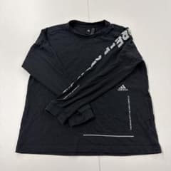 adidas ロングスリーブシャツ ブラック 本日限定大幅値下げ中‼️のサムネイル