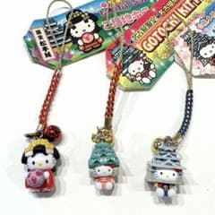 レア/未使用】ご当地キティ 日本の名城 3点セット 熊本城 名古屋城