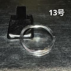 ヴィンテージ ファッションリング シルバー 13号 シンプル 細身リング