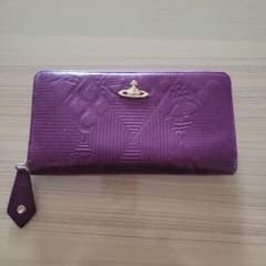 Vivienne Westwood 長財布 パープルのサムネイル