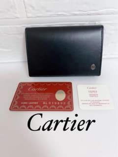 カルティエ Cartier 名刺入れ カードケース ブラック 男女兼用 - メルカリ