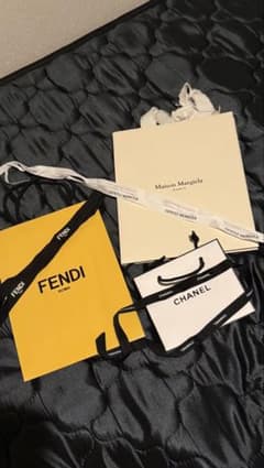 ショップ袋セット（Fendi, Gucci, Chanel他） FENDI CHANEL Maison Margiela ショップ袋セット - メルカリ