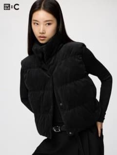 ユニクロC パデッドコーデュロイベストのサムネイル