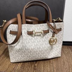 MICHAEL KORS CARSON サッチェル バッグ VANILLA - メルカリ