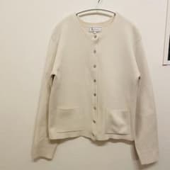 Ropé Picnic クリーム色カーディガン 38(M) スナップボタンのサムネイル
