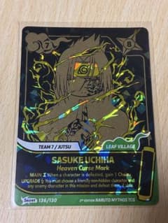 うちはサスケ 2nd シークレット NARUTO mythous TCG - メルカリ