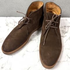 JOHN LOBB チャッカブーツ スエード ブラウン 27.5cm相当 - メルカリ