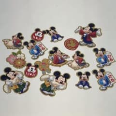 ディズニー ミッキー お正月 シール ステッカー
