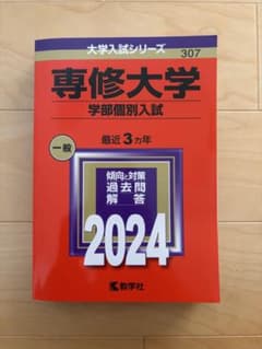 専修大学 学部個別入試 赤本 2024のサムネイル