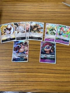ワンピースカード  ルフィSR  クロコダイル SRのサムネイル