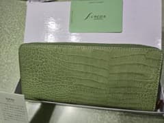 f.coeur Sufida ライトグリーン 長財布 - メルカリ