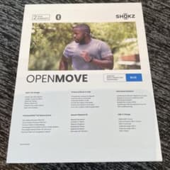 SHOKZ OPENMOVE 骨伝導イヤホン ブルーのサムネイル