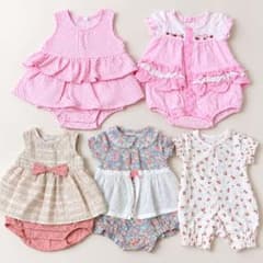 ベビー 女の子 夏服 5着70cm メゾピアノ センスオブワンダー コンビミニのサムネイル